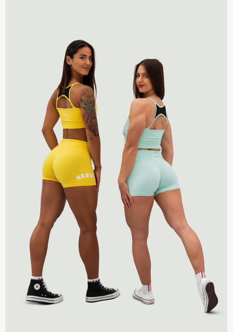 NEBBIA Sports bra GYM HERO pale green NEBBIA Sports bra GYM HERO pale green