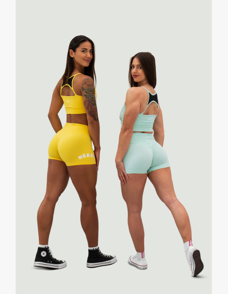 NEBBIA Sports bra GYM HERO pale green