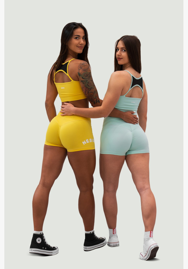 NEBBIA Sports bra GYM HERO pale green NEBBIA Sports bra GYM HERO pale green