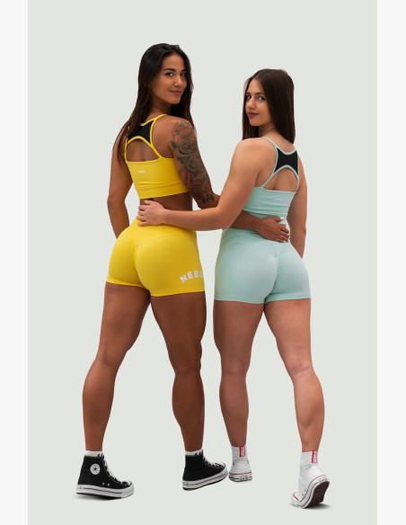 NEBBIA Sports bra GYM HERO pale green