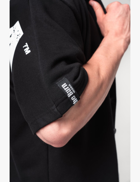 NEBBIA Oversized košeľa 90s THROWBACK čierna