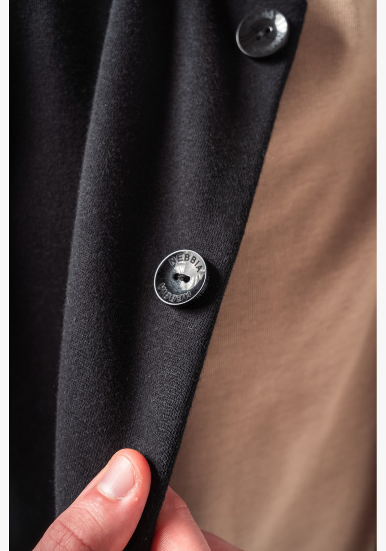 NEBBIA Oversized košeľa 90s THROWBACK...