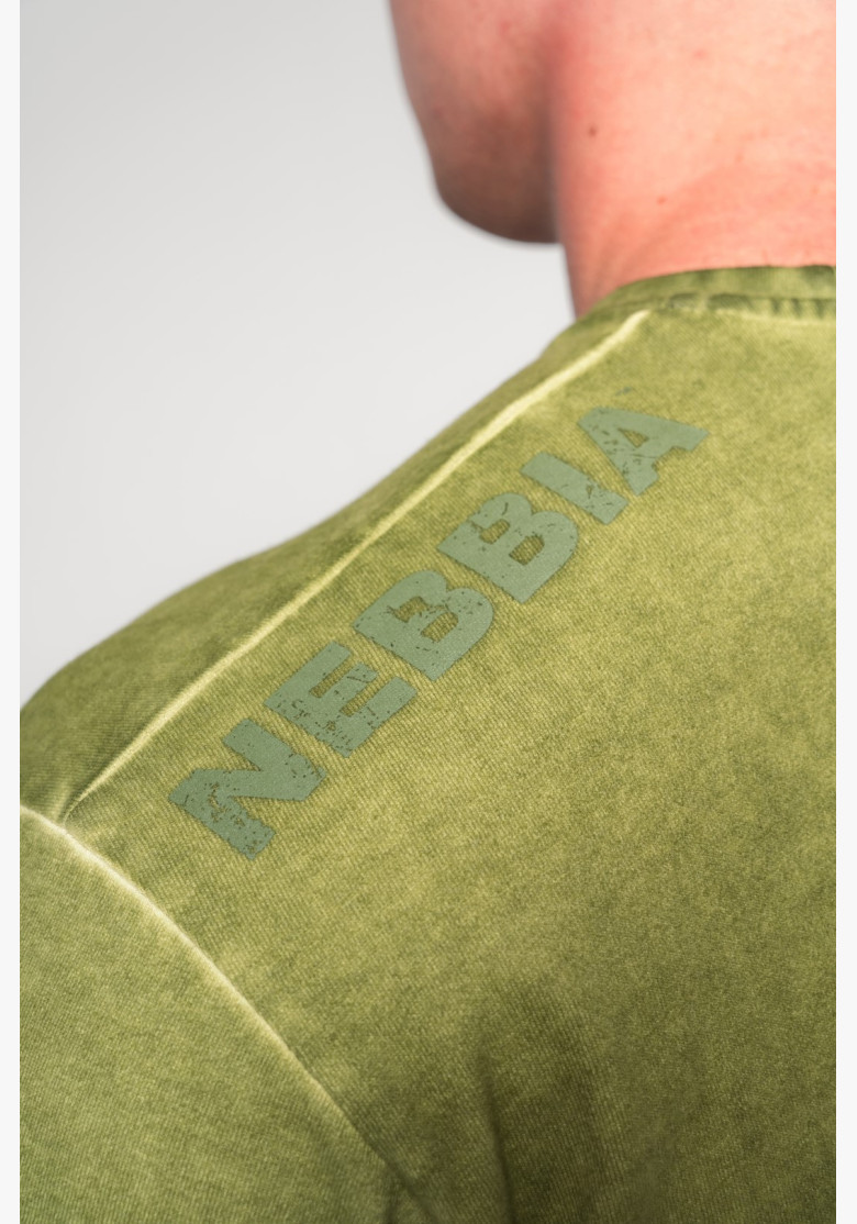NEBBIA Washed-off oversized tričko...