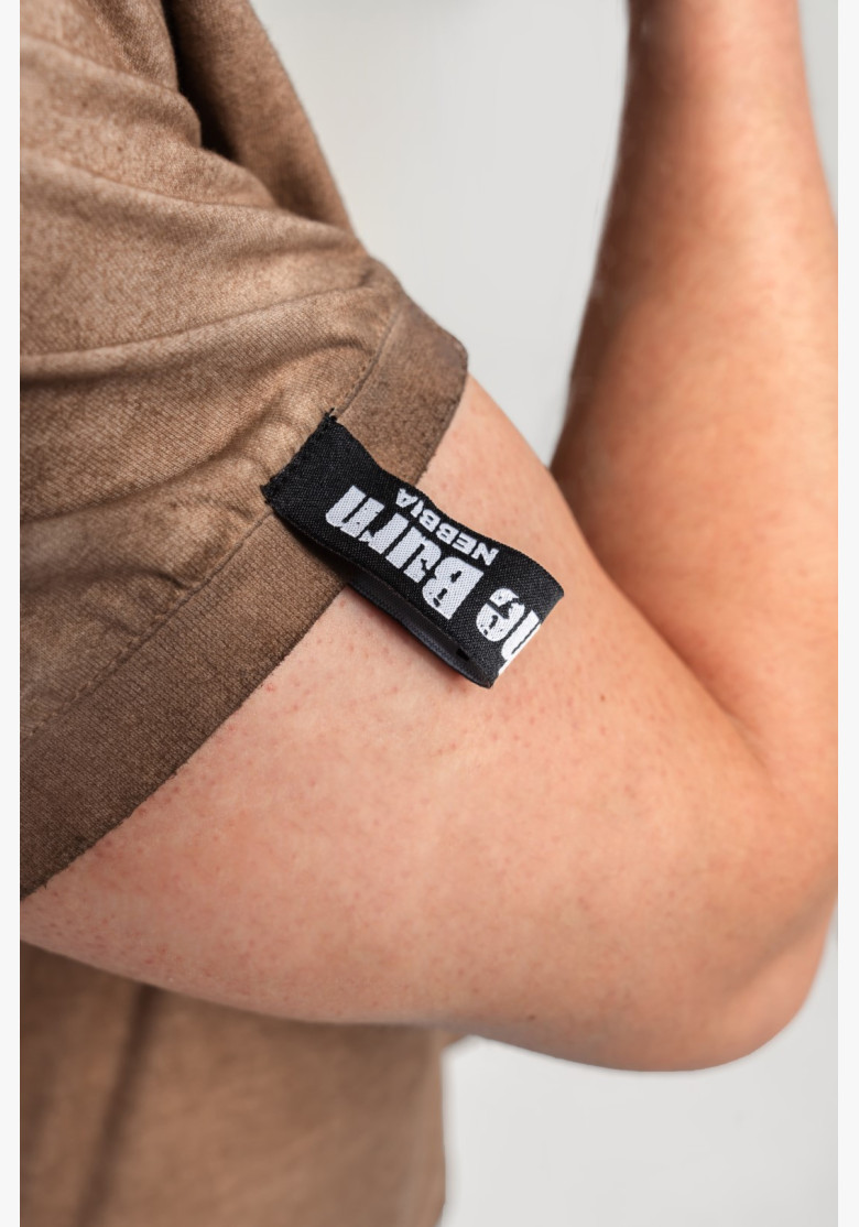 NEBBIA Washed-off bavlnené tričko MAX...