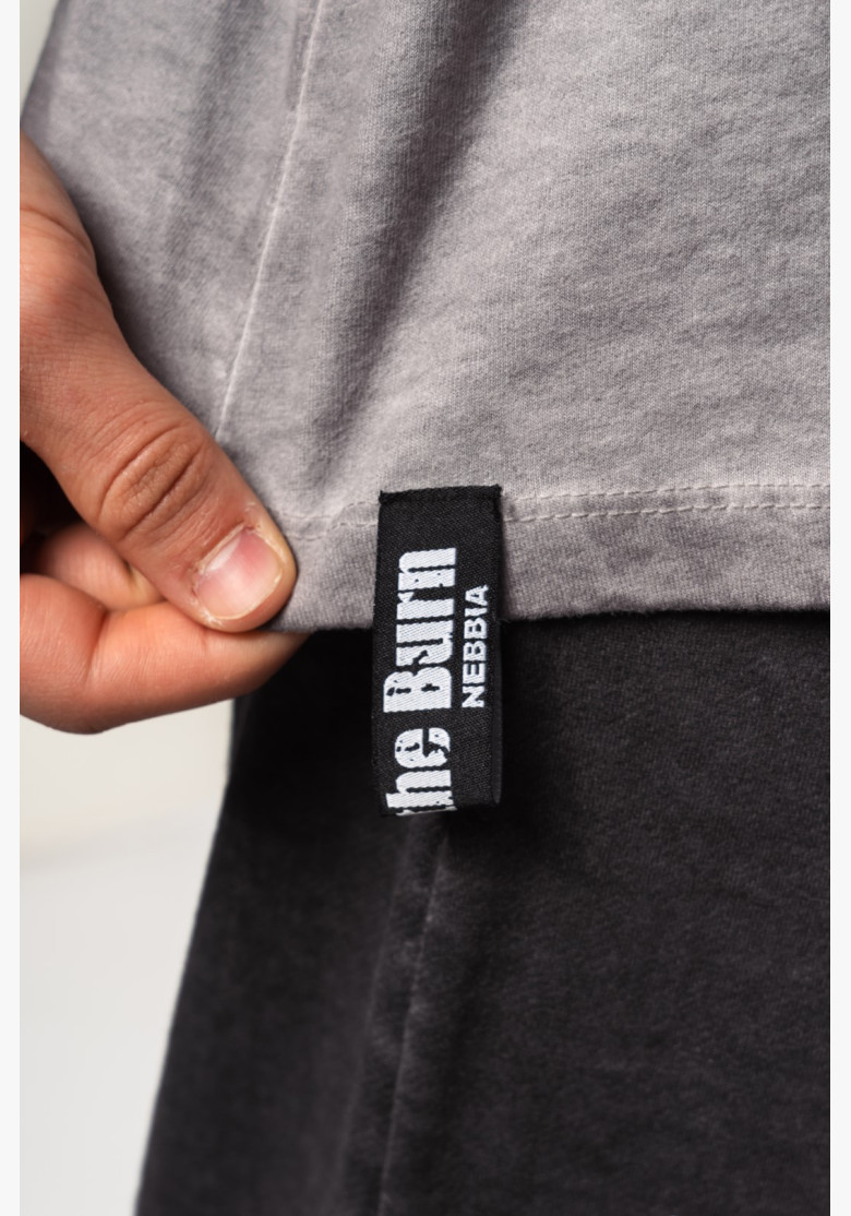 NEBBIA Washed-off oversized tielko...