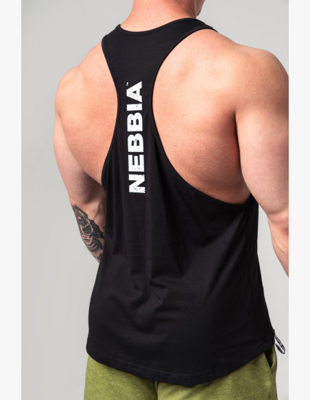 NEBBIA Gym tielko FLEXIN' čierne