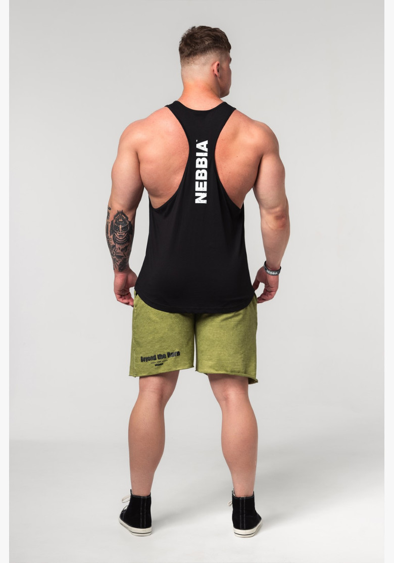 NEBBIA Gym tielko FLEXIN' čierne