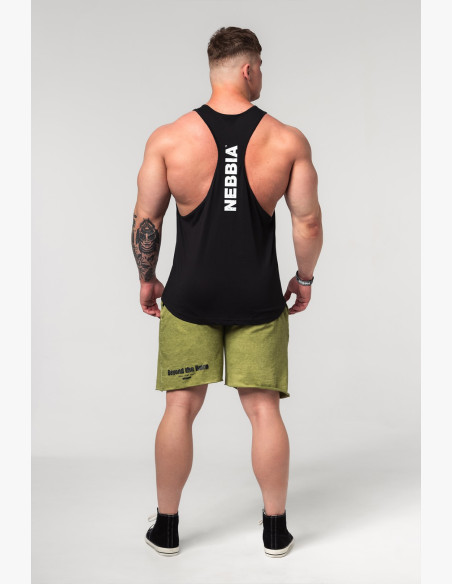 NEBBIA Gym tielko FLEXIN' čierne