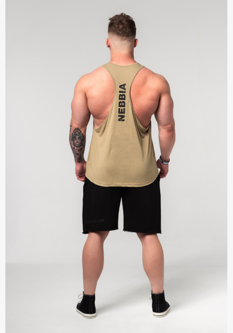 NEBBIA Gym tielko FLEXIN' zelené