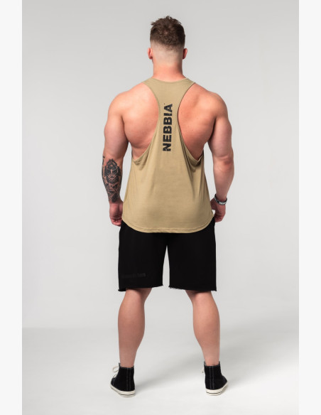 NEBBIA Gym tielko FLEXIN' zelené