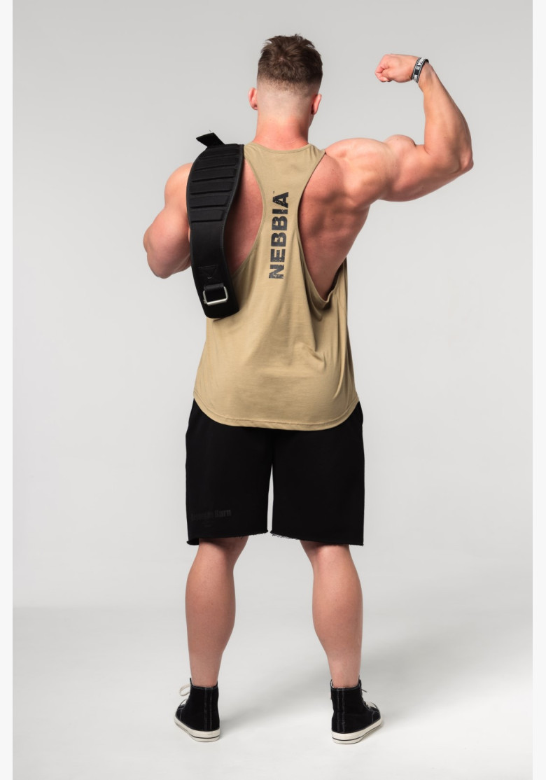 NEBBIA Gym tielko FLEXIN' zelené