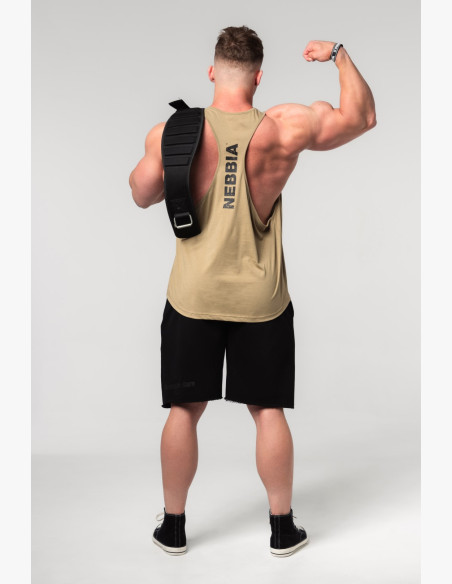 NEBBIA Gym tielko FLEXIN' zelené