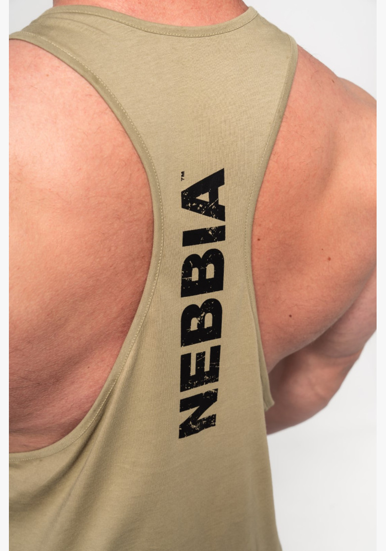 NEBBIA Gym tielko FLEXIN' zelené