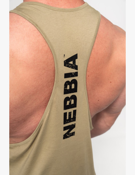 NEBBIA Gym tielko FLEXIN' zelené