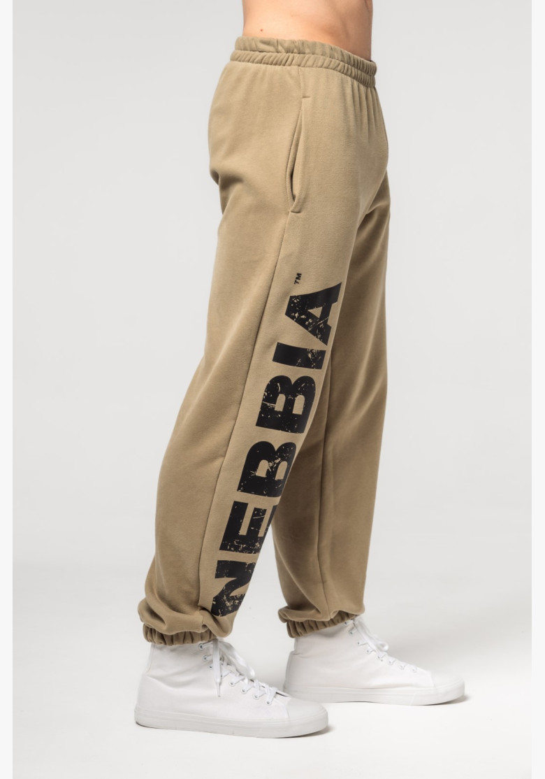 NEBBIA Voľné baggy tepláky s vreckami...