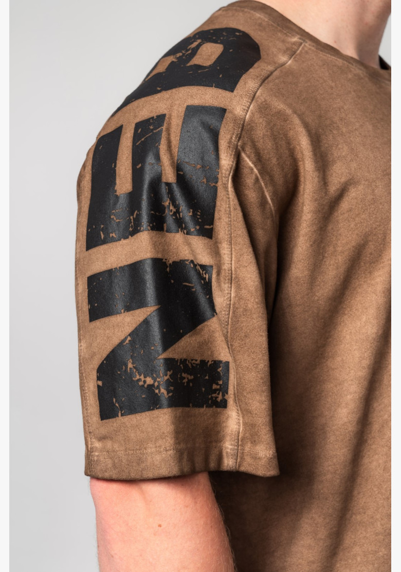 NEBBIA Washed-off oversized tričko...