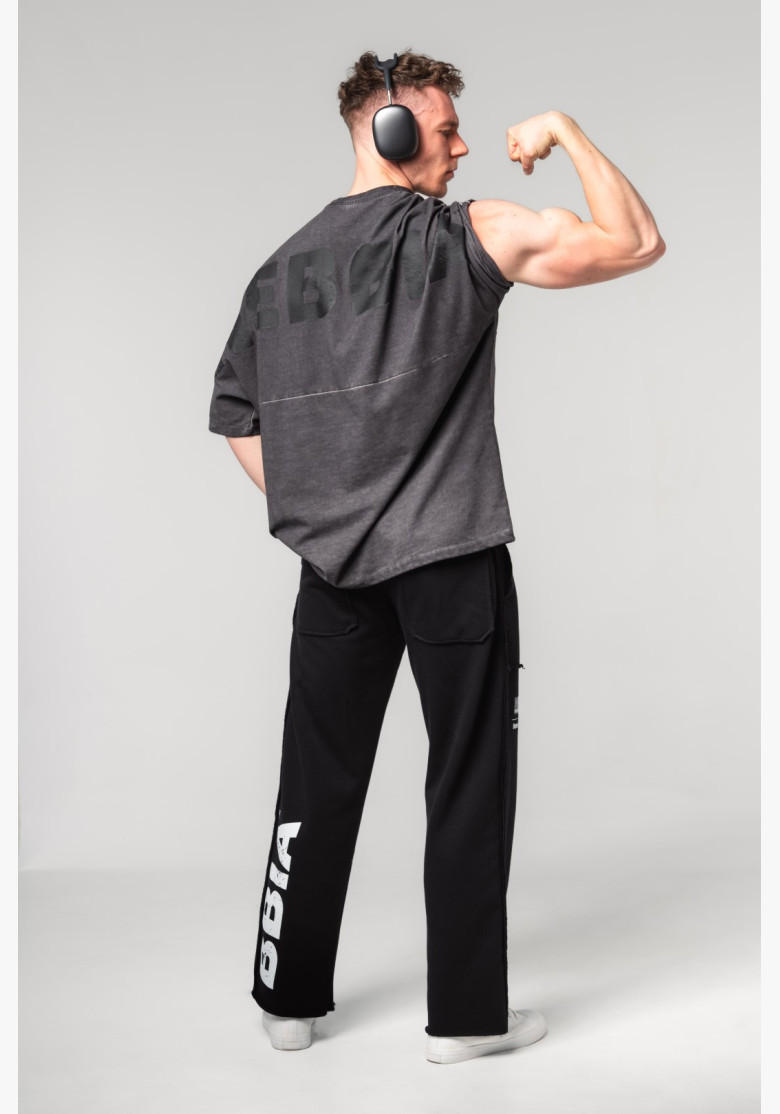 NEBBIA Washed-off oversized tričko NO...