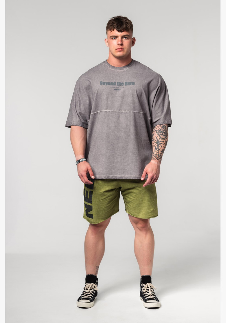 NEBBIA Washed-off oversized tričko NO...