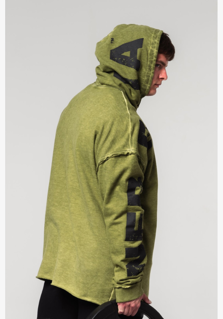 NEBBIA Washed-off oversized mikina s...