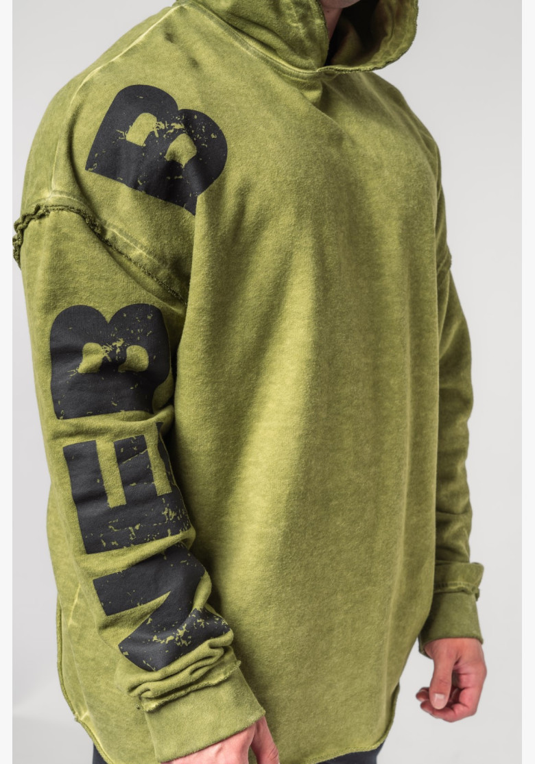 NEBBIA Washed-off oversized mikina s...