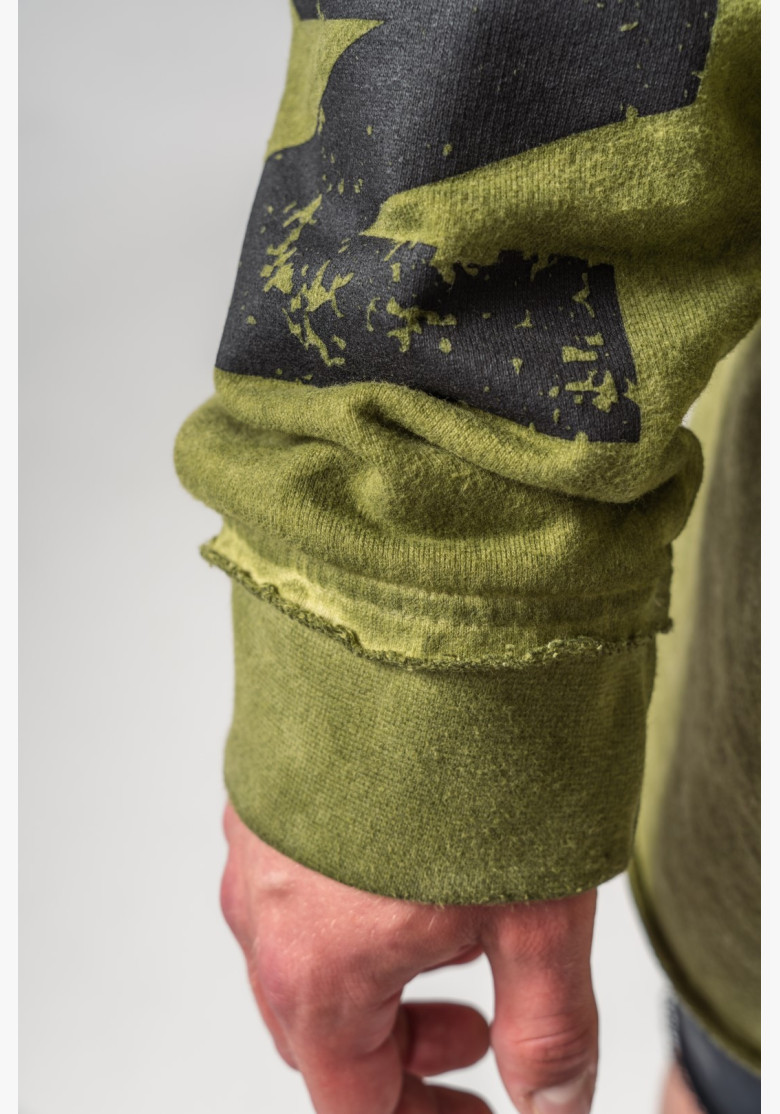 NEBBIA Washed-off oversized mikina s...