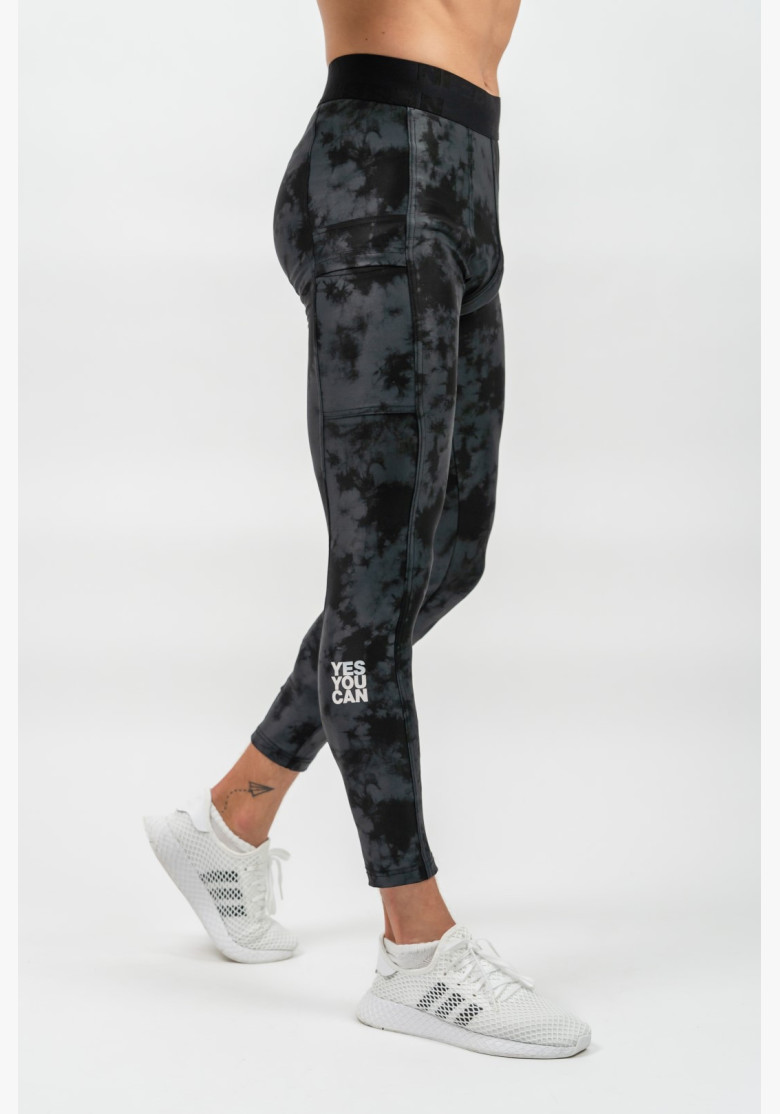 NEBBIA Kompresné Camouflage Legíny...