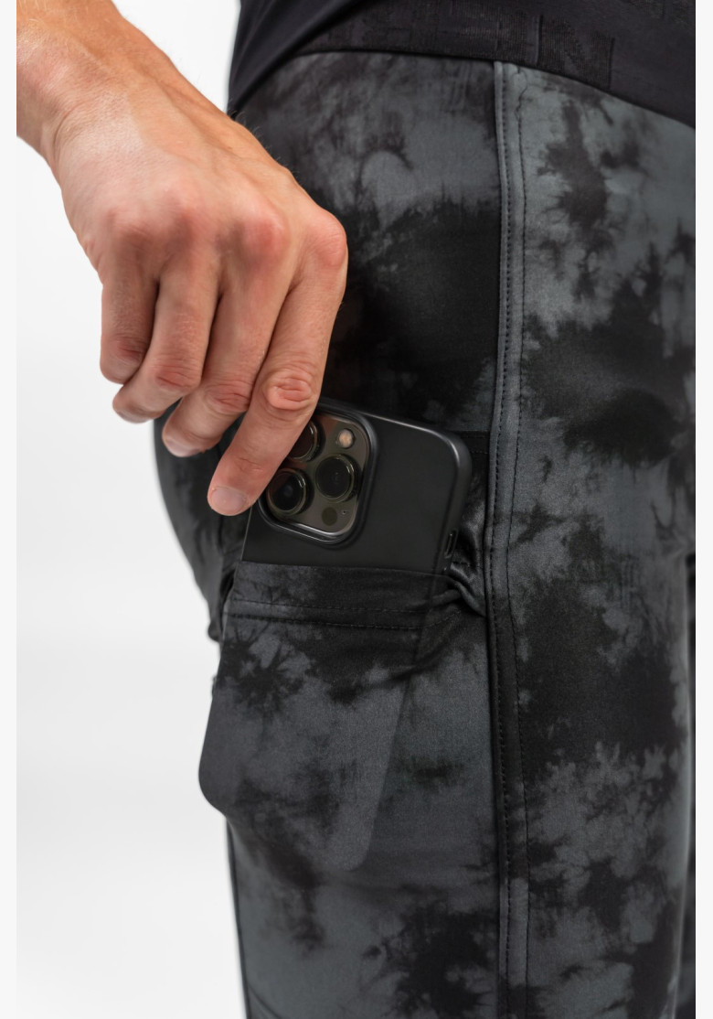 NEBBIA Kompresné Camouflage Legíny...