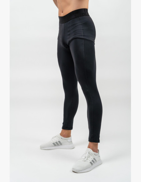 NEBBIA Kompresné Termo Legíny RECOVERY čierne