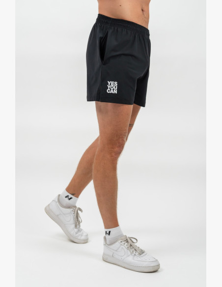 NEBBIA Športové Rýchloschnúce Kraťasy RESISTANCE čierne