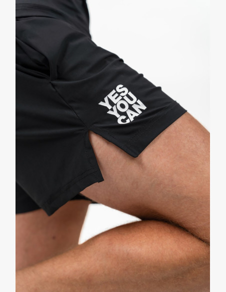 NEBBIA Športové Rýchloschnúce Kraťasy RESISTANCE čierne