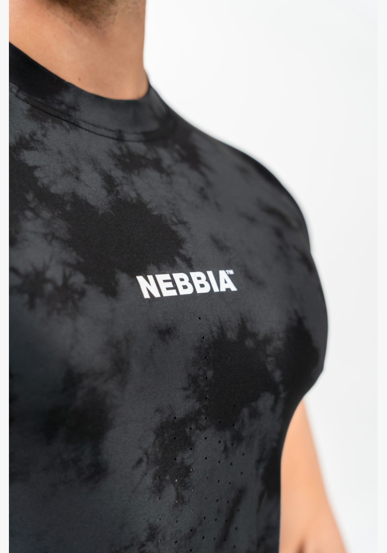 NEBBIA Kompresné Camouflage Tričko...