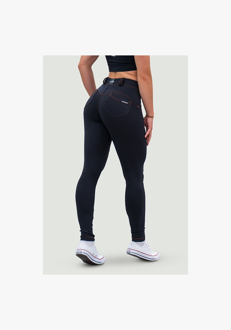 NEBBIA Bubble Butt Legíny Lift Up čierne