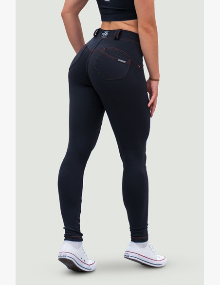 NEBBIA Bubble Butt Legíny Lift Up čierne