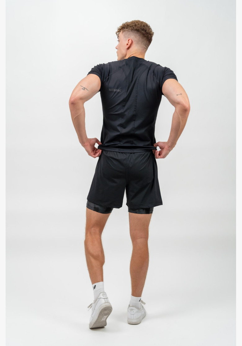 NEBBIA Kompresné športové tričko...