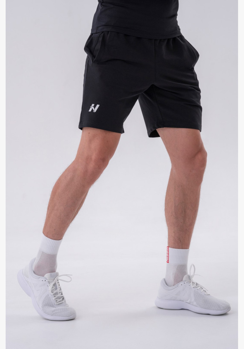 NEBBIA Šortky Relaxed-fit s bočnými...