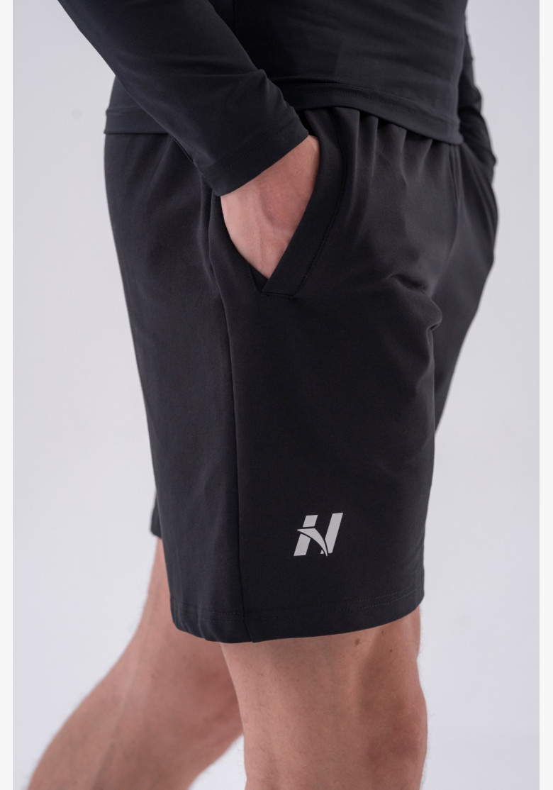 NEBBIA Šortky Relaxed-fit s bočnými...