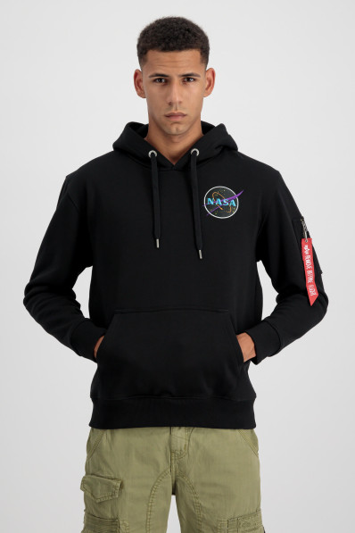 Mikina Alpha Industries Dark Side Hoody black