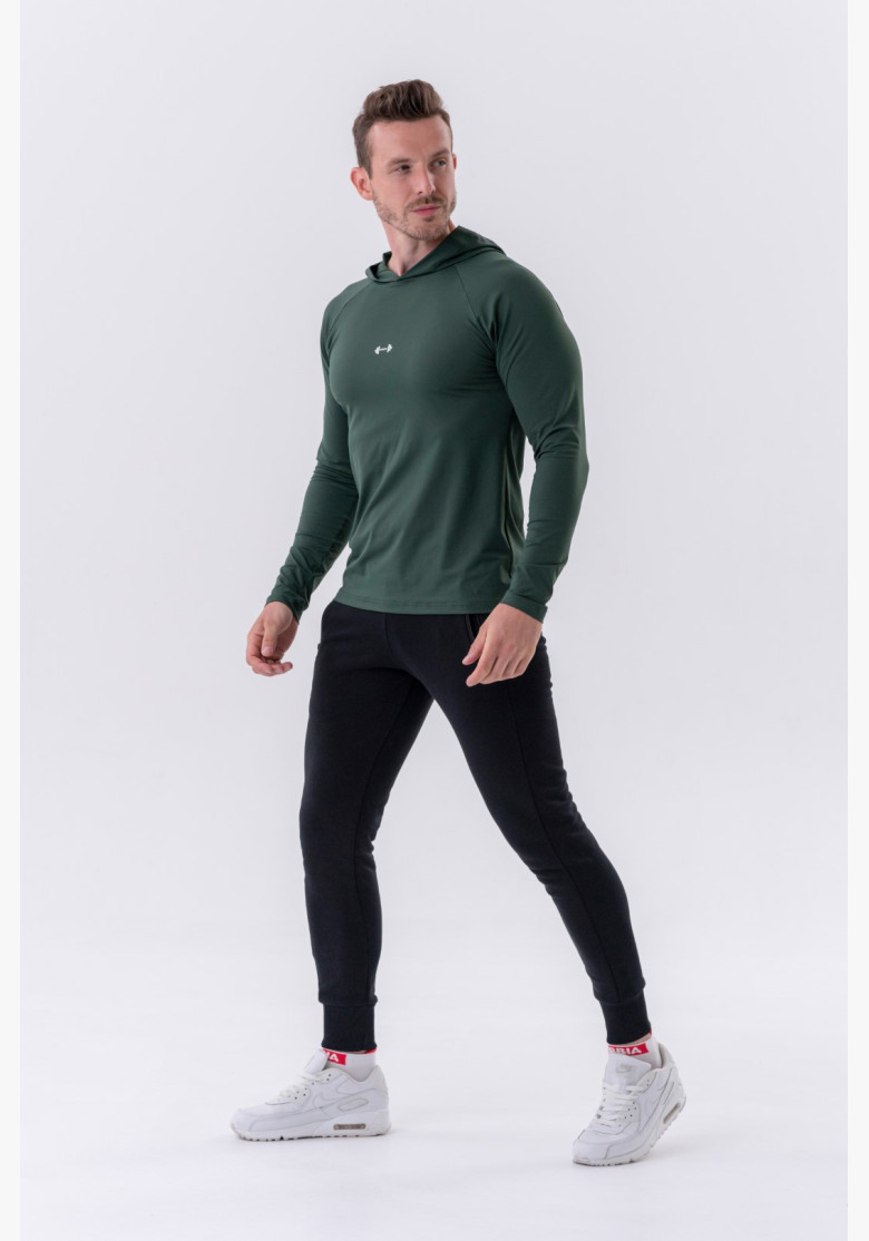 NEBBIA Slim tepláky s vreckami na...