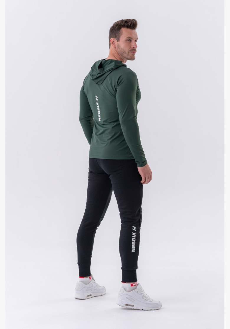 NEBBIA Slim tepláky s vreckami na...