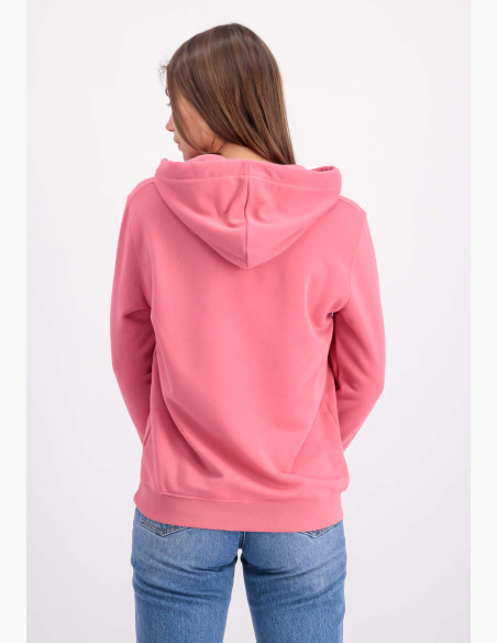 Hoodie Alpha Industries New Basic Hoody coral red