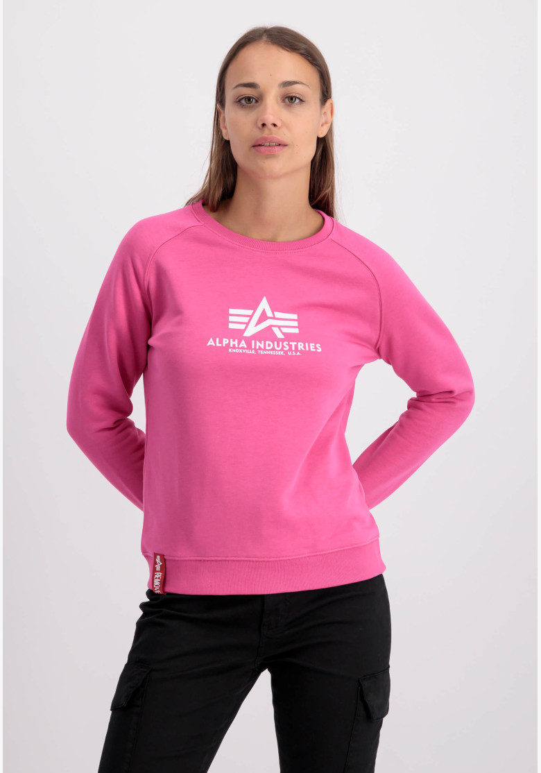 Sweatshirt Alpha Industries New Basic Sweater magenta