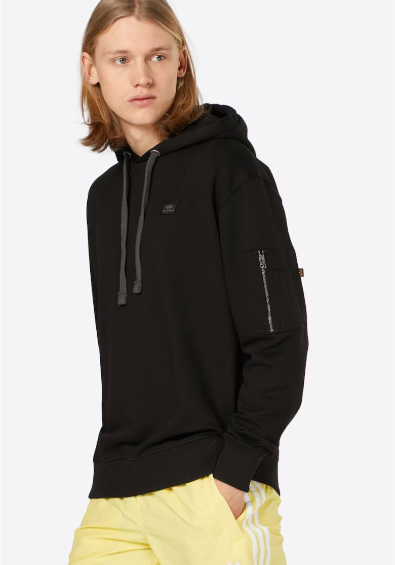 Mikina Alpha Industries X-Fit Hoody black