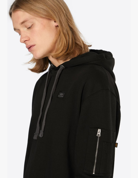 Sweatshirt Alpha Industries X-Fit Hoody black