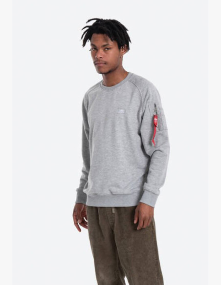 Sweatshirt Alpha Industries X-Fit Sweat grey