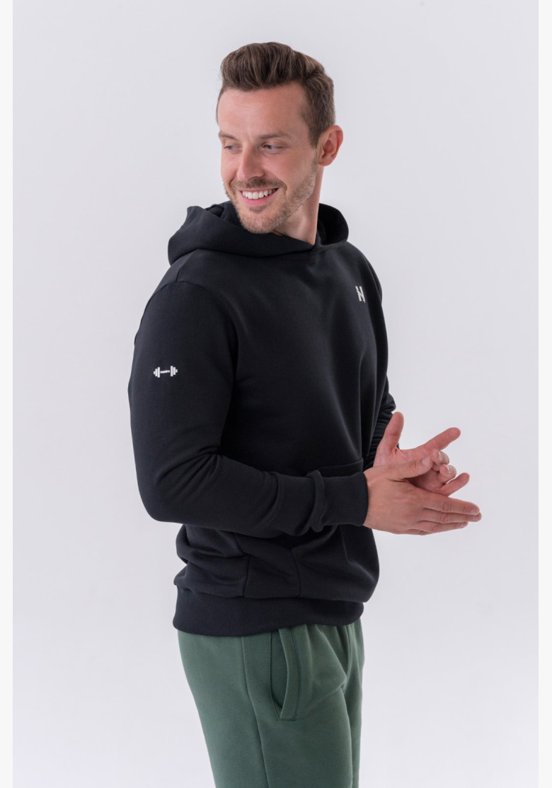 NEBBIA Mikina cez hlavu s kapucňou a...