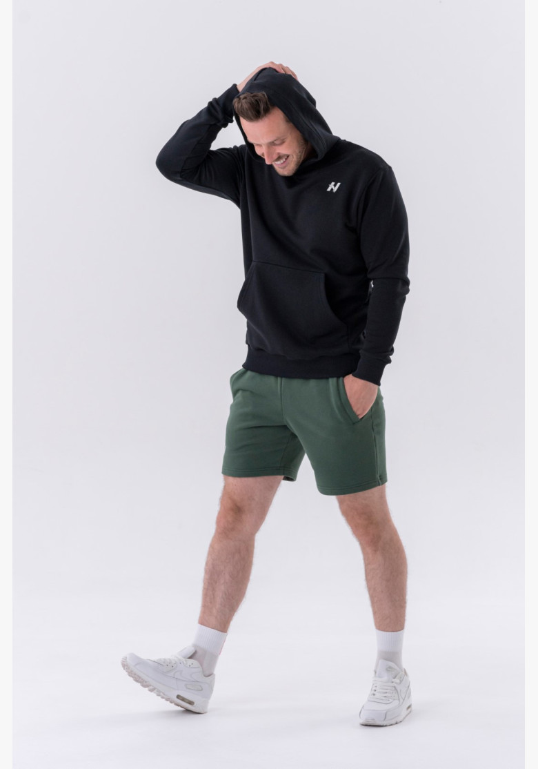 NEBBIA Mikina cez hlavu s kapucňou a...