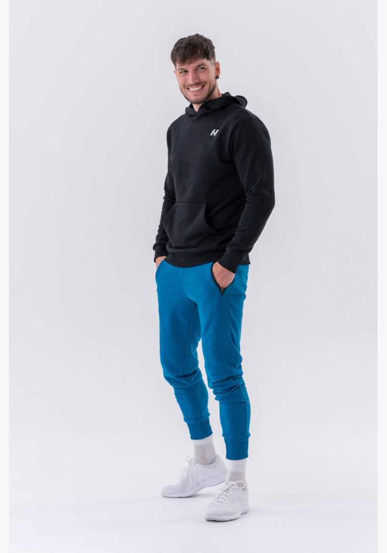 NEBBIA Mikina cez hlavu s kapucňou a...