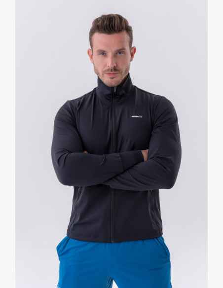 NEBBIA Športová bunda na zips s bočnými vreckami “Control”
