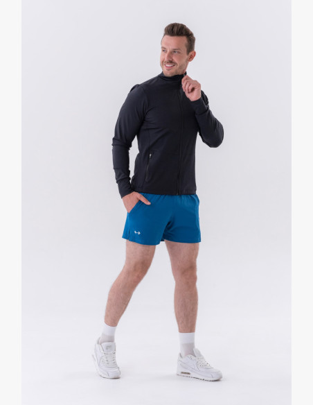 NEBBIA Športová bunda na zips s bočnými vreckami “Control”