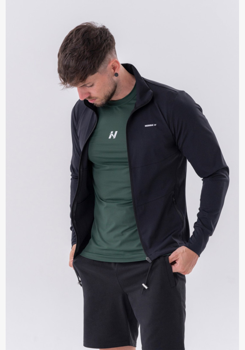 NEBBIA Športová bunda na zips s...